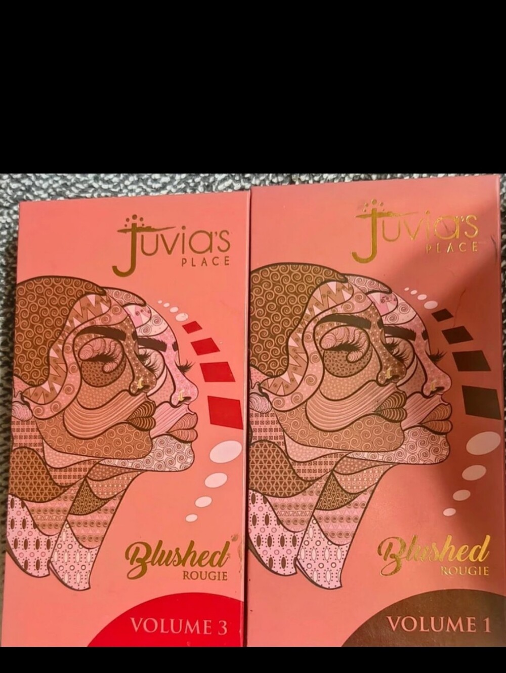 Juvia's Place Blushed Rougie Volume 3 Pink Coral Blush Palette